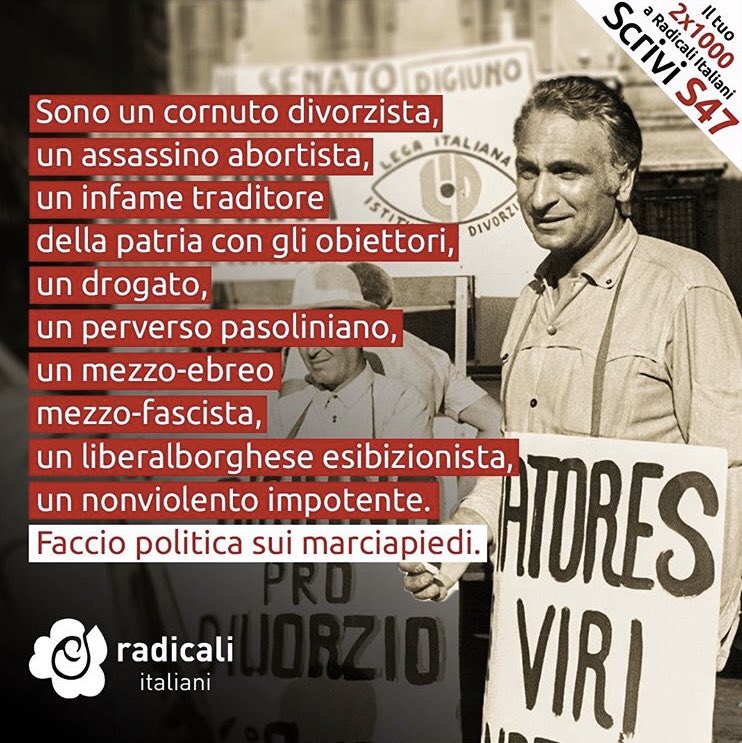 FirenzeRadicale's tweet photo. da 90 anni Marco #Pannella 

#2maggio #MarcoPannella #Radicali https://t.co/hW8QlDtSqf