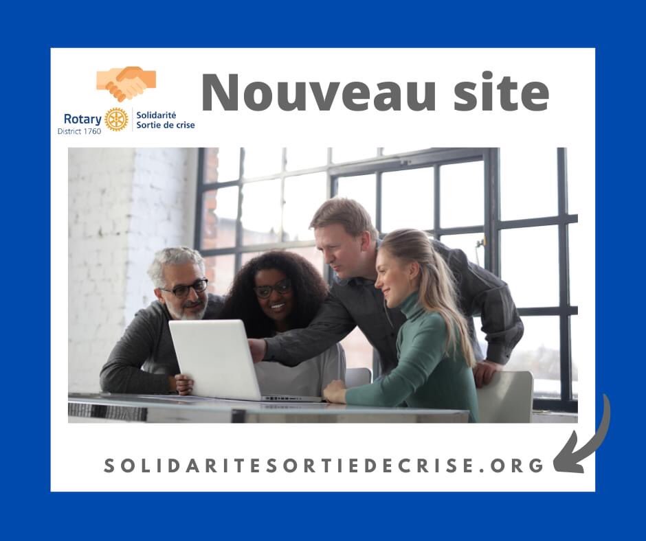 jo_legall13's tweet photo. AU ROTARY ON NE SE SERRE PLUS LA MAIN, MAIS ON SE SERRE LES COUDES 

Vous êtes experts dans votre domaine d’activité, rejoignez notre réseau Solidarité- Sortie de crise
Pour aider les entrepreneurs à sortir de la crise du Covid. 
RDV dès à présent sur notre nouveau site.
➡️ https://t.co/fDt14mVcOk