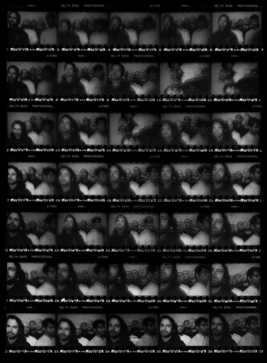 “ ( ad nauseam, i drown ) “ from our forthcoming LP on @nosleeprecords is now streaming across all platforms • Thank you all for listening and spreading the word ( Contact sheet for ANID 7” via @kelseyayres )