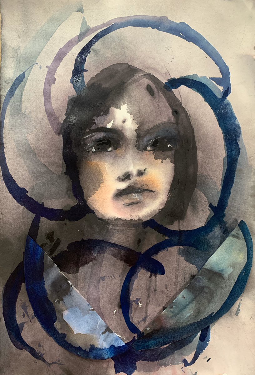 BlythexSmith's tweet photo. Blue. #dangerousspring #commonhepatica #blue #COVID2019 #pandemicart #schoolsopenagain https://t.co/emgL2rxGpq