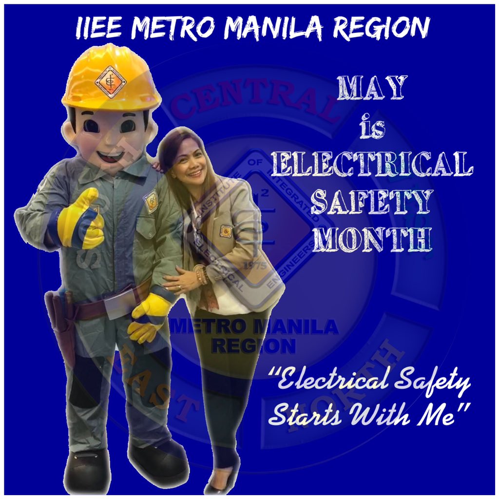 s_mileyy's tweet photo. May is Electrical Safety Month #ElectricalSafetyMonth #ElectricalSafetyStartsWithMe #May2020 #IIEEMetroManilaRegion https://t.co/uUA9FHmF9F