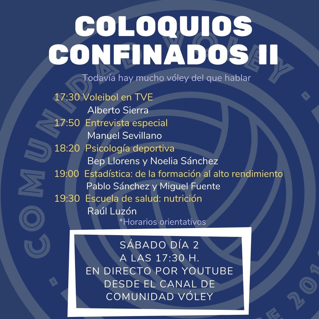 CVCIUTADELLA's tweet photo. Hoy a las 18.20h nuestro entrenador @LlorensBep y la capitana @noevol14 nos hablaran de su experiencia esta temporada con un nuevo miembro del staff técnico el Psicologo Deportivo https://t.co/rpAyc5AyVW