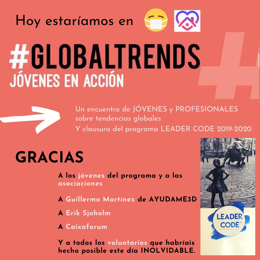 fase_fundacion's tweet photo. Desde @fase_fundacion os decimos: GRACIAS y hasta pronto @Ayudame3D @eriksjoholm_com @CaixaForum https://t.co/Bdsf8SWlFr #leadercode #jovenes #liderazgo #telento https://t.co/5RpiQMCqAw