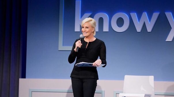 KnowYourValue's tweet photo. Happy Birthday to our amazing founder @morningmika, from the KYV team! Thank you for inspiring us all to #knowourvalue ♥️ https://t.co/VS5IStBNDS