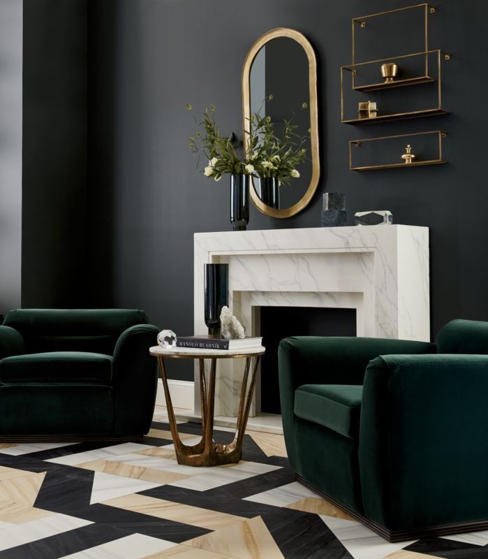 InteriorValeur's tweet photo. Hunter green vibes #richcolor #Interiordesign #Homedecor https://t.co/1x1jYYuloe