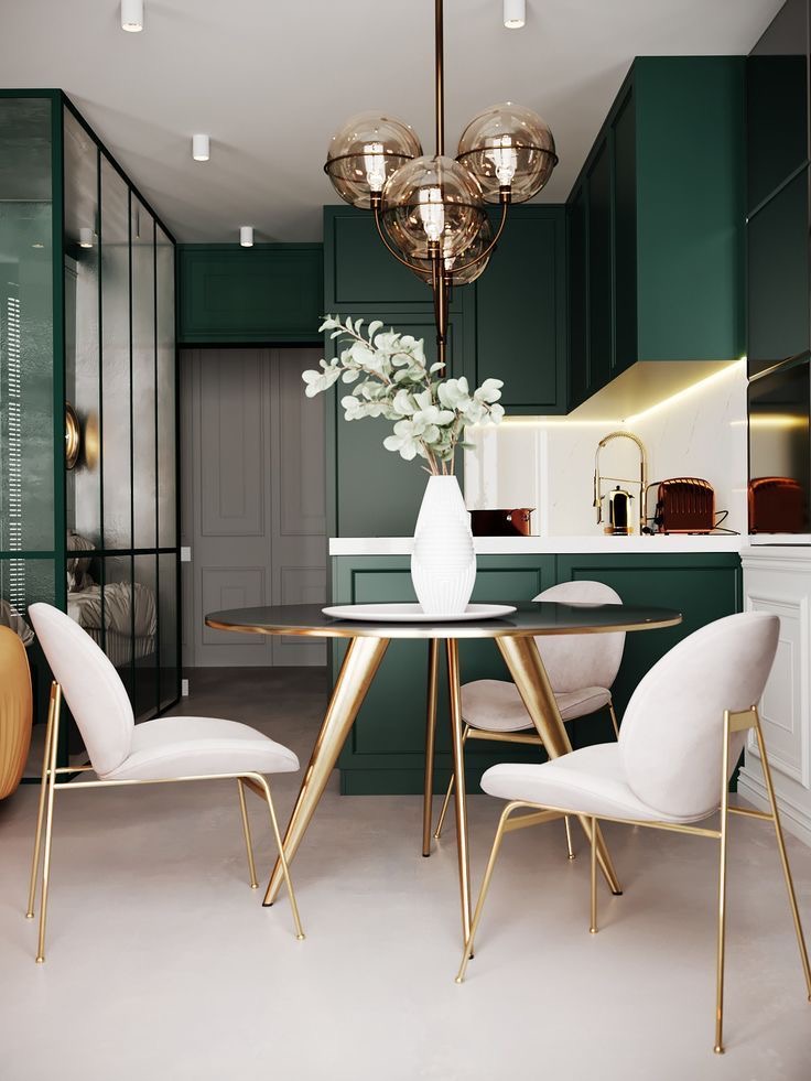 InteriorValeur's tweet photo. Hunter green vibes #richcolor #Interiordesign #Homedecor https://t.co/1x1jYYuloe