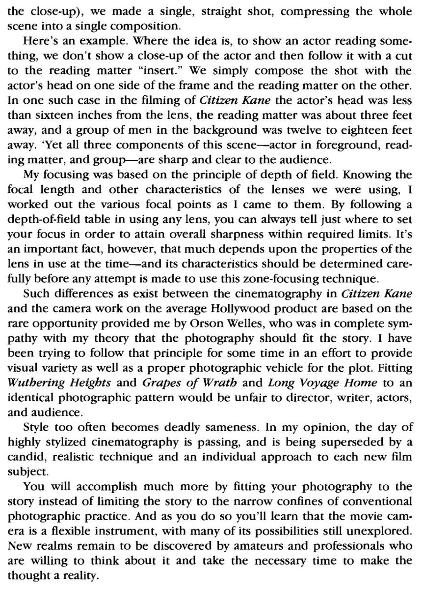 ElioFilmmaker's tweet photo. A MUST-READ: "How I Broke the Rules in CITIZEN KANE" by visionary #cinematographer Gregg Toland, ASC.

Originally published in 'Popular Photography Magazine 8' (June 1941).

#GreggToland #TheASC #Legend #TolandASC #CitizenKane #OrsonWelles  #Cinematography #Filmmaking https://t.co/LAl8woYljx
