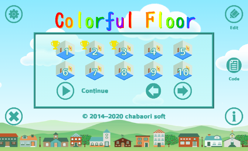 chabaori's tweet photo. アンドロイドアプリ「ColorfulFloor」がリニューアル完成。暇つぶしに遊んでください。
#puzzlegames #ColorfulFloor
https://t.co/94mZy7H0C3 https://t.co/AA2LJN6zgD