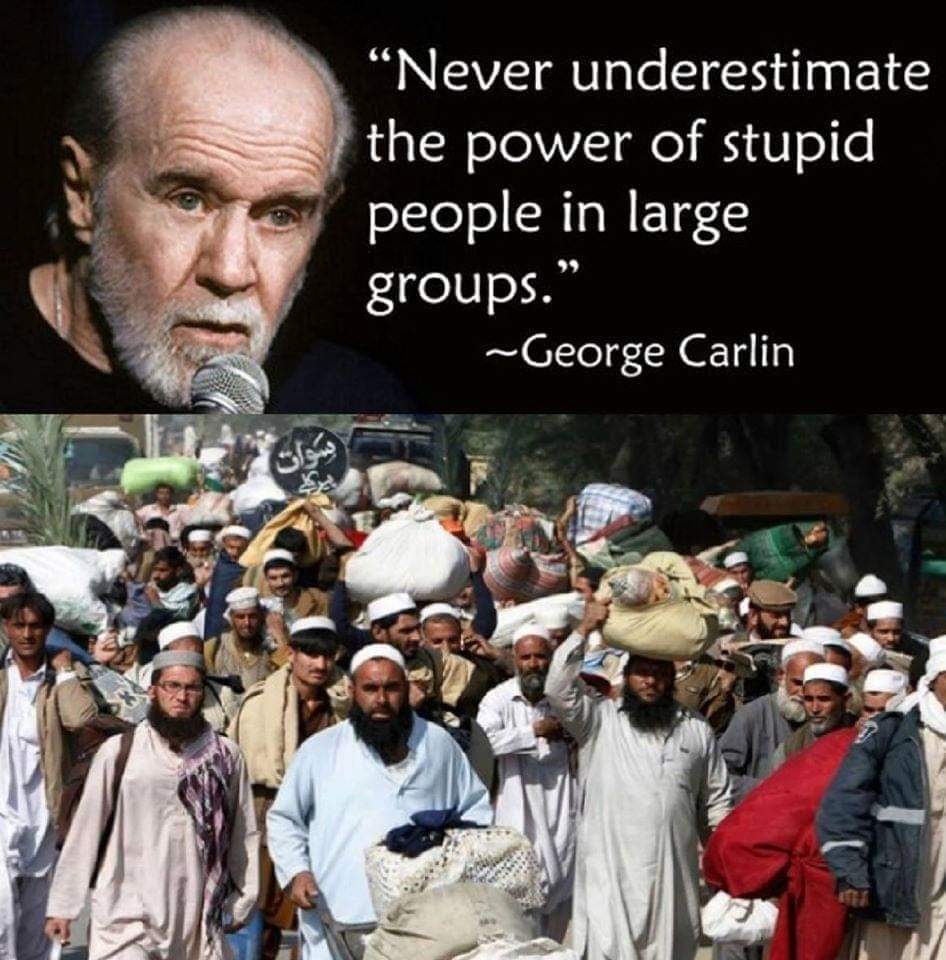 gocool4u's tweet photo. Never  underestimate the power of stupid people in large groups.
#PopulationControlLaw 
It's true we indian had experienced this. https://t.co/gYGX1G35Tk