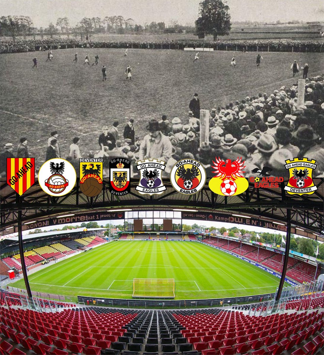 VanWelsum's tweet photo. Uiteraard op dag van #100jaarvetkampstraat de seizoenkaarten weer verlengd voor nieuw seizoen met @eagleaxel2004 en @rwelsum. Incl tickets voor #kowetkijkenxxl #fullsupport #WEARETHEEAGLES https://t.co/DKhmeAx0VZ