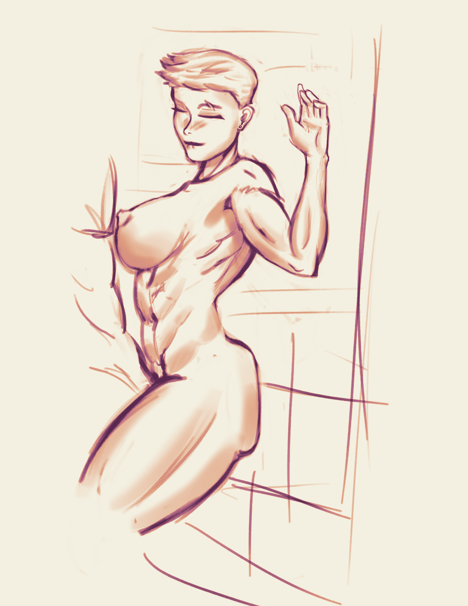 Selena getting stuck between a wall and a hard place.