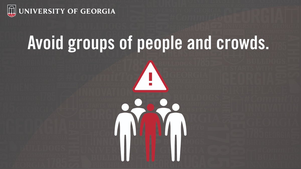 universityofga's tweet photo. Stay safe and healthy, Bulldogs! https://t.co/Vsw8eBoXb2