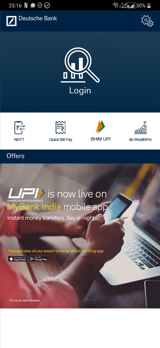 frankhoffmann1's tweet photo. Dear @DeutscheBank you may want to point out to your Indian subsidiary that this seems, say, confusing... https://t.co/BzY5oKnQWv