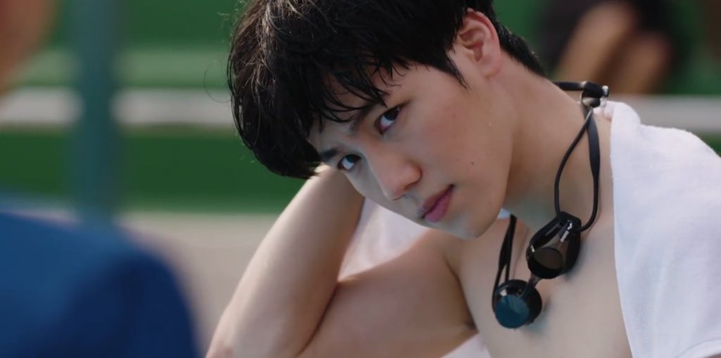 Lysblue27's tweet photo. Mark es guapísimo 🖤
 #ENOFLOVEep8 https://t.co/nYW5mk2aGd