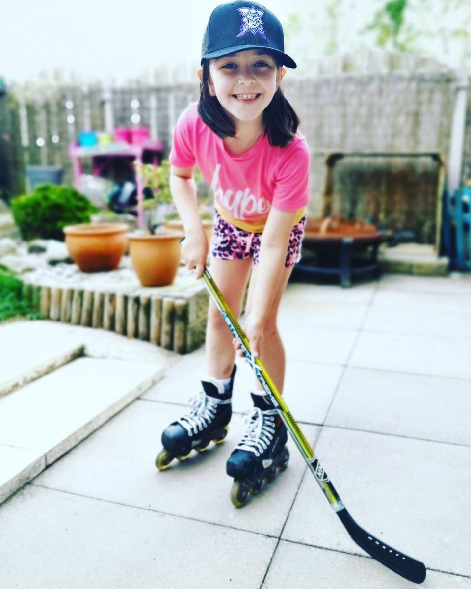 MRSDHYDE's tweet photo. No ice?....No problem! Huge thanks to @JenWilliams394 again for the skates! I didn't manage to get a picture of Bob in them tho 🤦 ⛈️🏒 #wearestrom #manchesterstorm https://t.co/ZJ3INYZesn