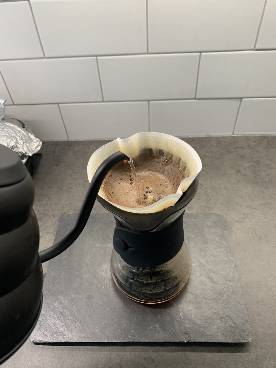 davidrkirk_'s tweet image. I moved away from these and gone to a slower process. Have a laugh but it does give a nice break in the day. Slowly using up my @bluebottleroast coffee supply!