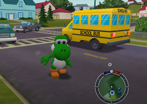 CanUHitDaYoshi's tweet photo. You can hit the Yoshi on em in The Simpsons: Hit &amp; Run. https://t.co/EGe77rpJsw