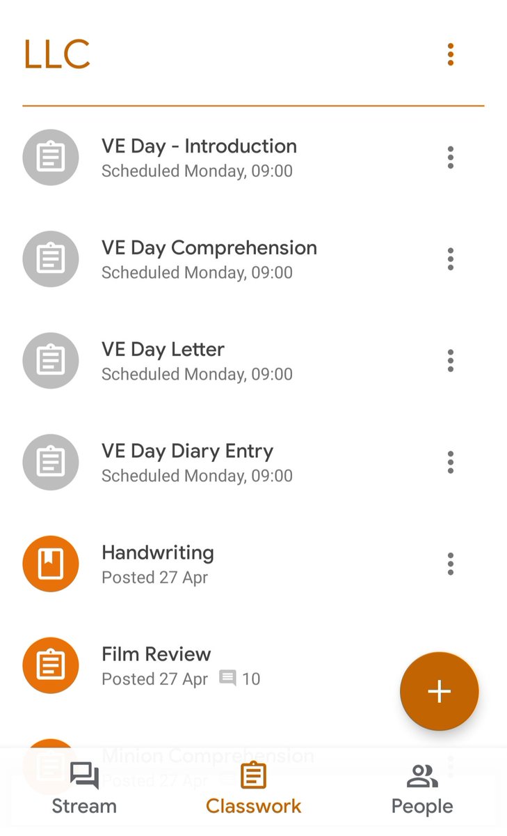 DosbarthPump's tweet photo. Our Google Classroom is looking ready for next week! @HwbNews #ERWStaySafeStayLearning #googleclassroom #hwb #remotelearning https://t.co/9vrGxLgMld