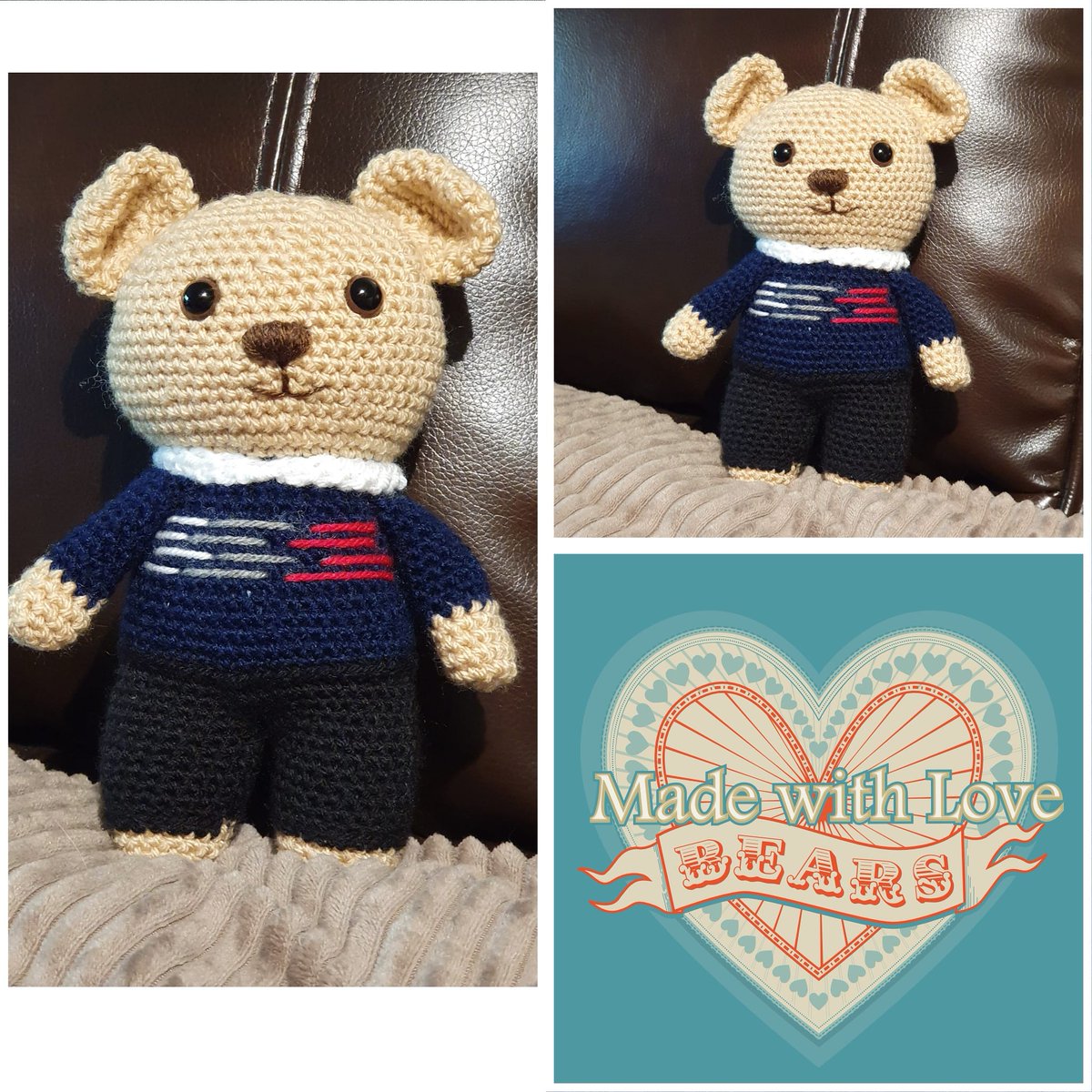 dumbblonde1979's tweet photo. Train driver bear key worker bear https://t.co/ThTnO6CKik