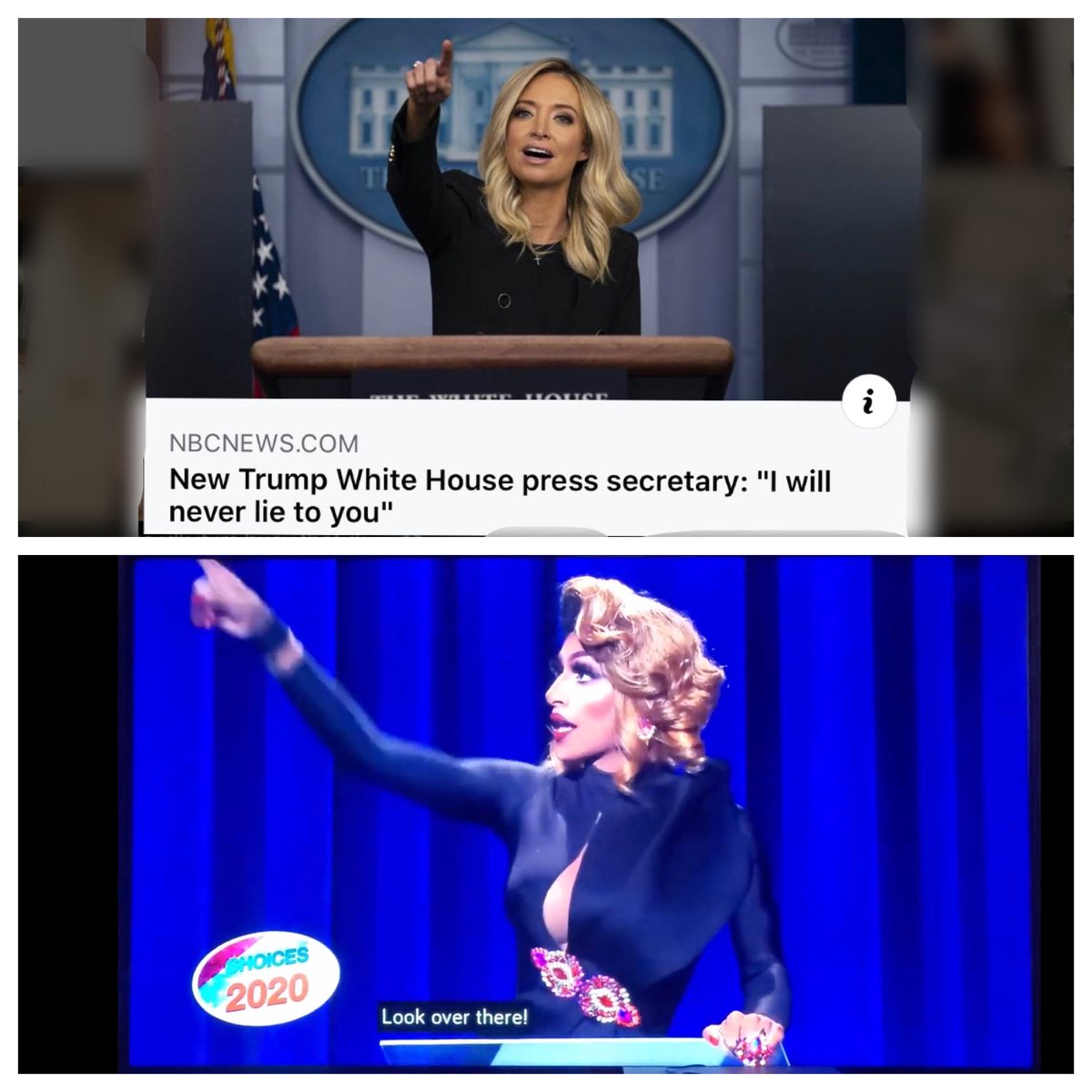 ericrodrgz's tweet photo. Couldn’t help myself when I saw this article. Haha  @RuPaulsDragRace @jaidaehall  #dragrace #memes #choice2020 https://t.co/rCqOLsz8Tv