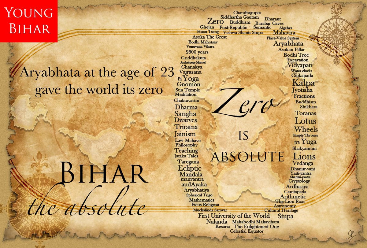 pushpampc13's tweet image. बिहार को पता ही नहीं है कि वो क्या है! बिहार ज़ीरो नहीं है, बिहार ने ज़ीरो दिया है। अगर आर्यभट बिहार में नहीं बल्कि हिप्पार्कस और गेलिलेओ की तरह योरोप के रहे होते तो उनकी पूजा हो रही होती। @youngbihar2020 #AstronomyDay  #BringBiharBack