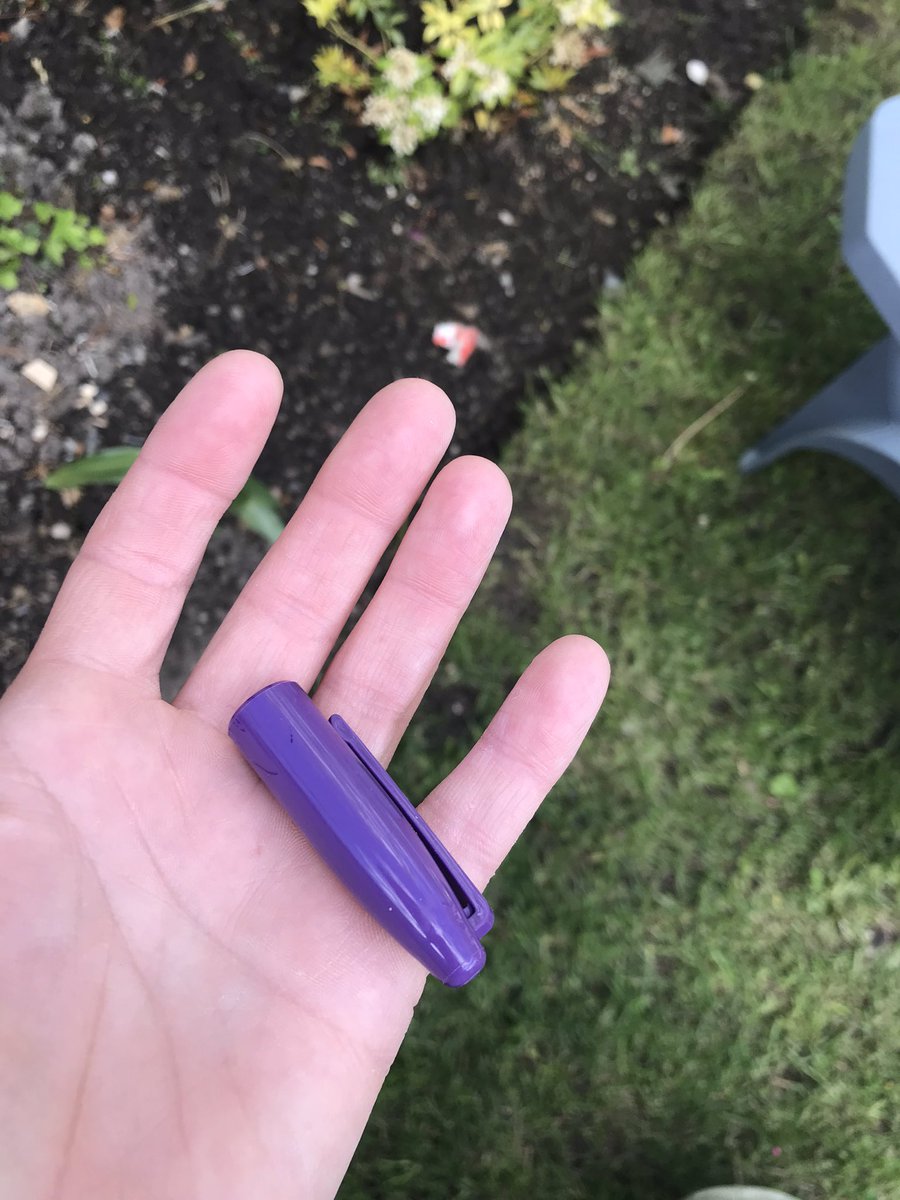 Mrsbenders's tweet photo. As a parent there is no worse discovery than a Sharpie lid...... 😱
#wheresthepen
#wheresthechild
#help
#scaredtolook https://t.co/UUGdgVOksi