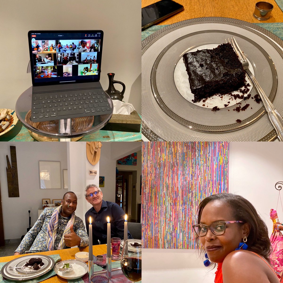 HeddoSiebs's tweet image. #virtualdinner #alwaysconnectedaddisababa hear we are #teamhyatt 😀👍