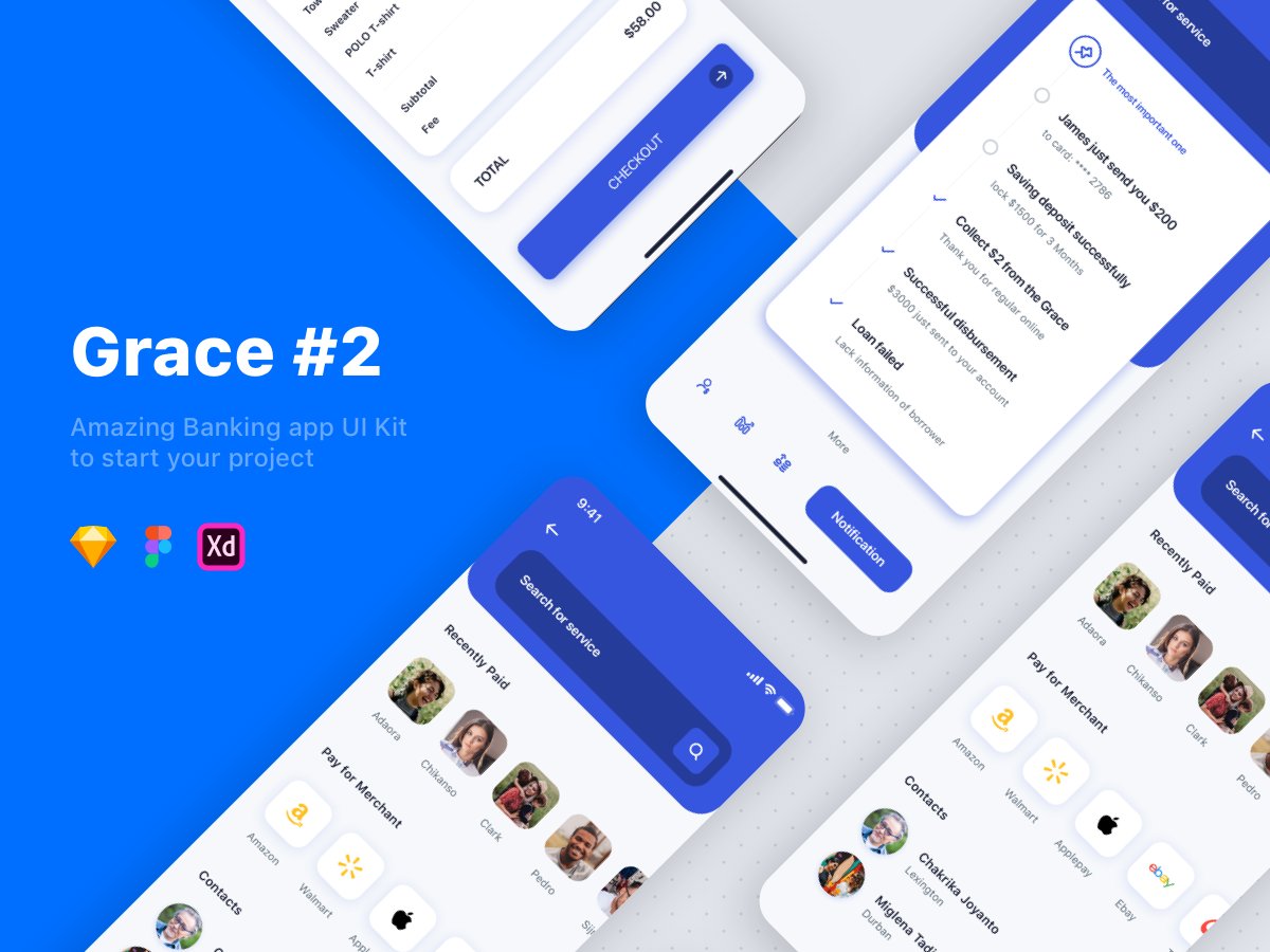 UpLabs's tweet image. Download Grace - Banking App UI Kit - #2made by Deeper UI at: 

👉 uplabs.com/posts/grace-ba…