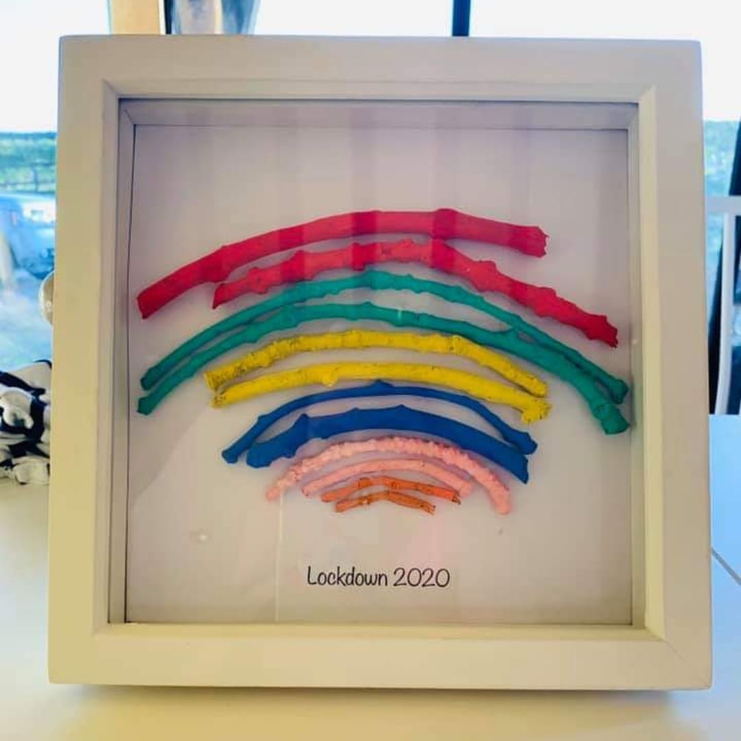 lisaharvey136's tweet photo. What a creative way to remember lockdown, using nature and time spent together https://t.co/uYJu3SlDUn