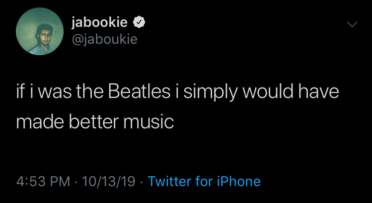 jaboukiedeleted's tweet photo. 10/13/19 4:53 PM https://t.co/bFbF8SX2YJ