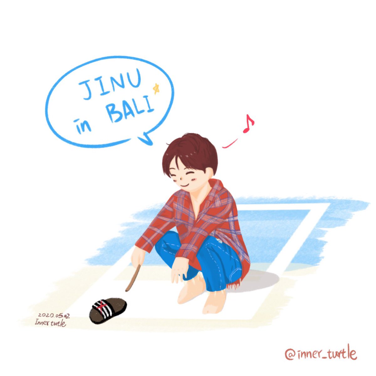 inner_turtle's tweet photo. 【JINU in BALI】
峇里島DVD有很多素材,決定四隻都畫湊成一套
#winner
#위너
#이승훈 #김진우 #송민호 #강승윤
#hoony #yoon #jinu #mino
#姜昇潤 #金秦禹 #李昇勳 #宋旻浩
#winnerfanart
#winner_remember https://t.co/jRVuh6C3ok