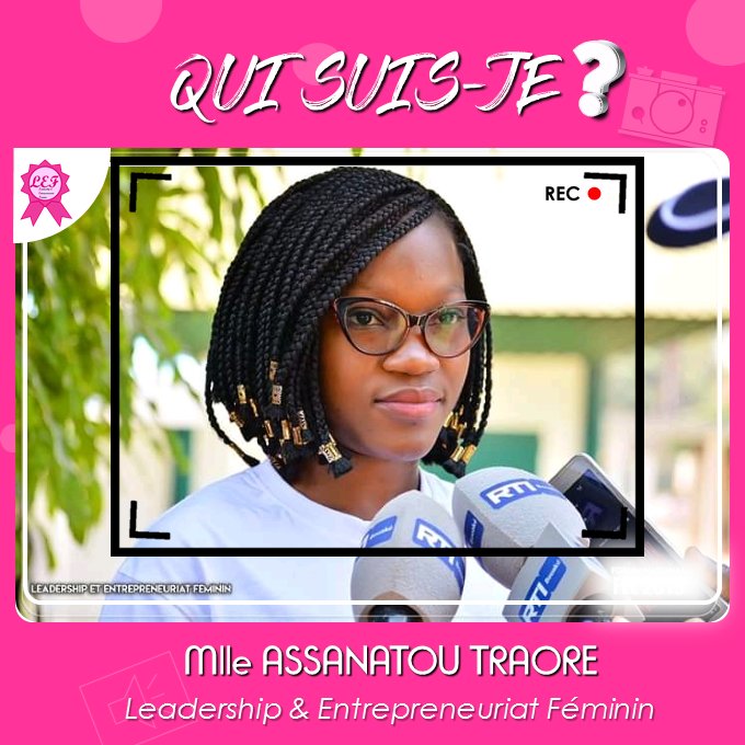 LeadershipEntr1's tweet photo. QUI SUIS-JE ?

Je suis Assanatou Diarra, passionnée de bénévolat et du développement de ma communauté, également amoureuse du digital.
Je visionne être une personne influente dans le monde, parlant d'influence positive. Et j'aspire être un agent de développement durable inclusif. https://t.co/C9UZyqnyVp