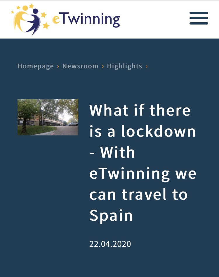 We_are_European's tweet photo. Just published using #eTwinning during #lockdown by @JuliaGracia79 @iesguadalquivir 
@sepiegob @eTwinningEurope @eTwinning_es @EuropeDirectCor 
https://t.co/IhahZdht8w https://t.co/ckN5ID9GaR