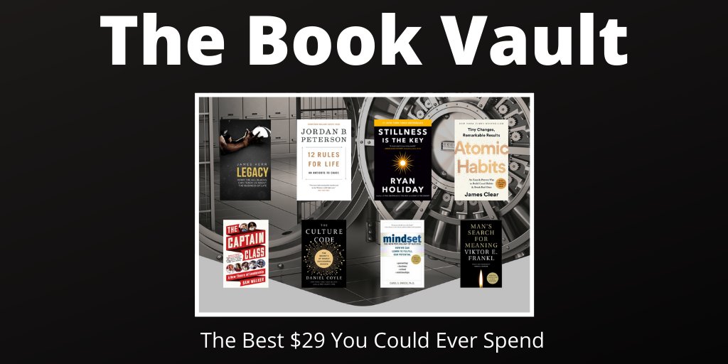 AreteHoops's tweet photo. Let's keep this rolling!!! FREE Giveaway.

I'll give 10 random people FREE access to The Book Vault which has nearly UNLIMITED value $$$ for growing leaders.

Like/retweet this message and drop your email in the comments below.

https://t.co/HqpgYUF9kN https://t.co/08z2fZtae7
