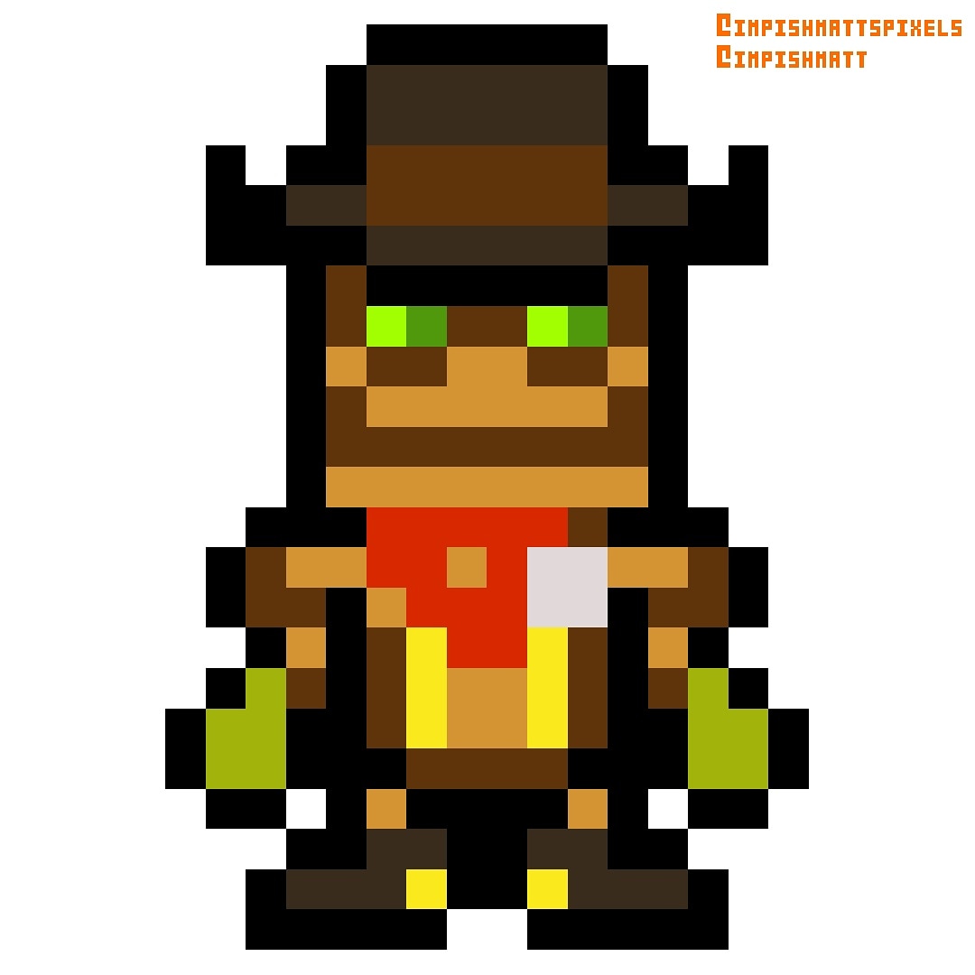 ImpyMattsPixels's tweet photo. Rusty (SteamWorld Dig - Multiplatform 2013)

#pixel #pixelart #gaming #retrogaming #indiegame #SteamWorld #SteamWorldDig #ImageAndForm https://t.co/nI4dWV6yqd
