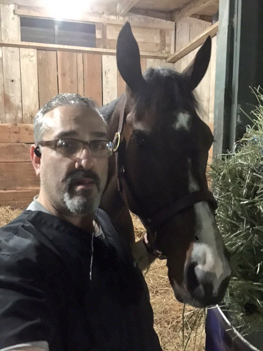 iam_Laserman's tweet photo. If not for an abscess and an illness, one would’ve won the Derby and the other the Oaks. Tell me otherwise! #SharedBelief and #Songbird #LaserMan #TheyGotThatWork https://t.co/dfOetqKygU