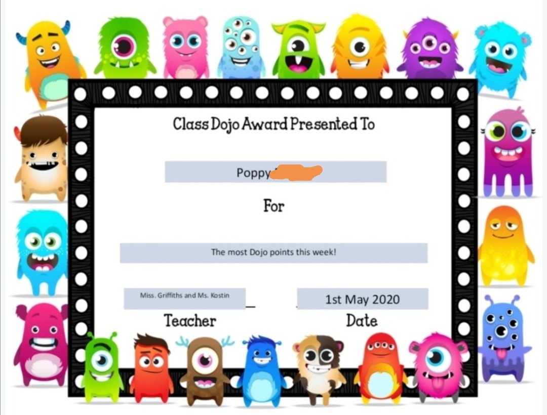year34gilfach's tweet photo. Another week of Home learning completed. Blown away by the fantastic work produced by Year 3/4 this week and their positive attitude to learning! Super enthusiasm, engagement and hard work! Da iawn pawb! Taking the lead with a MASSIVE 62 Dojo points is Poppy! Da iawn! ⭐👏 https://t.co/gTNHc0jhU8