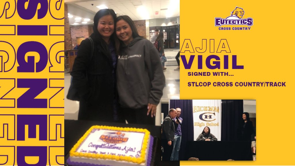 UHSPEutectics's tweet photo. STLCOP cross country and track teams welcome Ajia Vigil of Columbia, Mo.! https://t.co/xmHs9RFyA4
#EutsWTF #EutsWXC #stlcop #STLCOPSaidYes
@ajiavigil @itsajiavigil @STLCOPxctf https://t.co/DShGw20td4