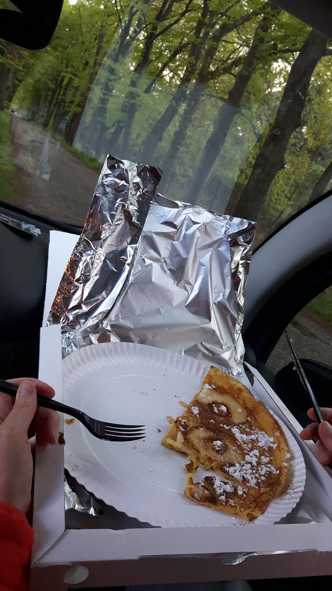 Vandaag pannenkoeken eten bij Den Strooper in Arnhem. #pannenkoeken-drive-thru. #arnhem