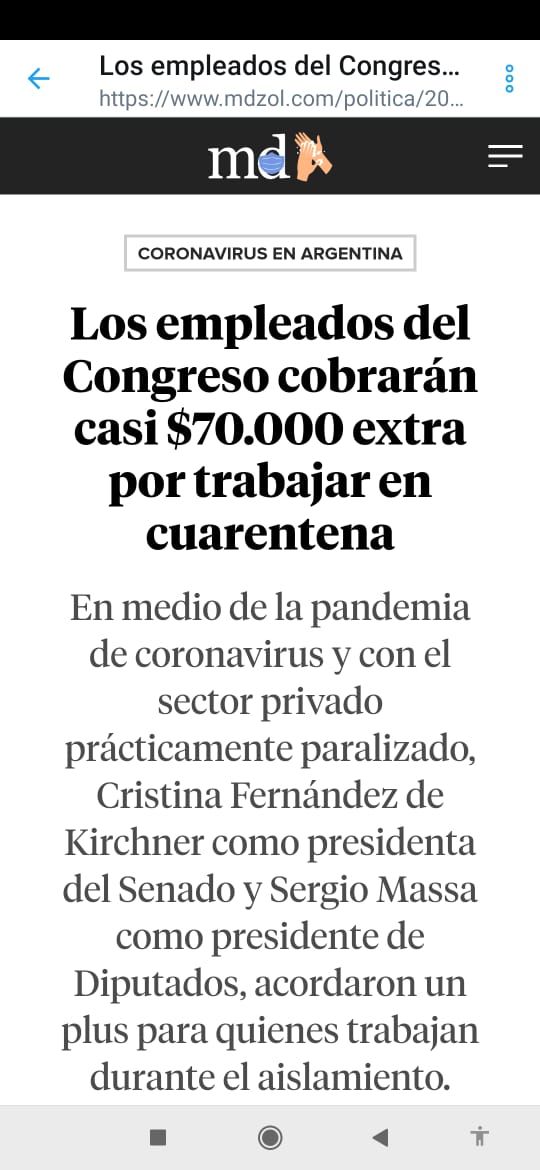 migangnoguera's tweet photo. Un país que cree que un empleado legislativo merece 14 veces el estímulo que se le da a un médico que enfrenta una epidemia... Está definitivamente destruido. https://t.co/oRtseaYCO1