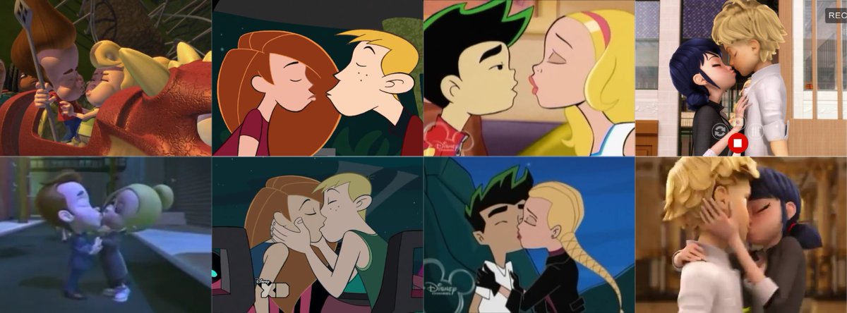 JayMarLee1006's tweet photo. Pairings involving blondes and their almost kisses and actual kisses.
#TheAdventuresOfJimmyNeutronBoyGenius #KimPossible #AmericanDragonJakeLong #MiraculousLadybug #JimmyxCindy #Jindy #KimRon #JakeRose #Adrienette #Adrinette https://t.co/sooDifndCL