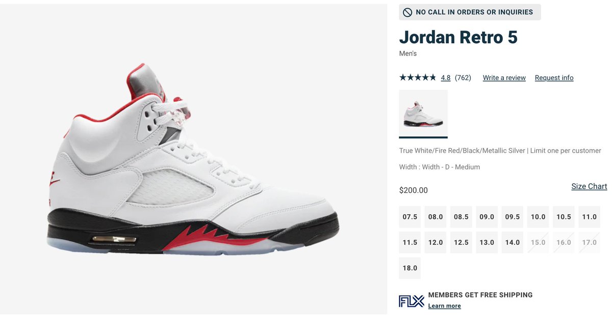 eastbay jordan 5 fire red