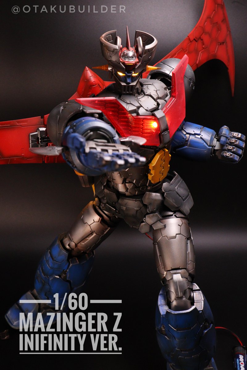 Otaku_Builder's tweet photo. 1/60 Mazinger Z (Mazinger Z INIFINITY Ver! #mazingerz #mazingerzinfinity #megasize #modelkit #gundam #gunpla #evan_designs_led #jetscrander https://t.co/G0qfn7ebXG