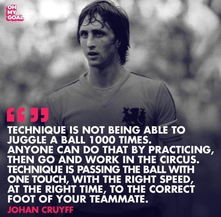 Johan Cruijff Quotes English : Johan Cruyff Father Of Modern Game Who ...