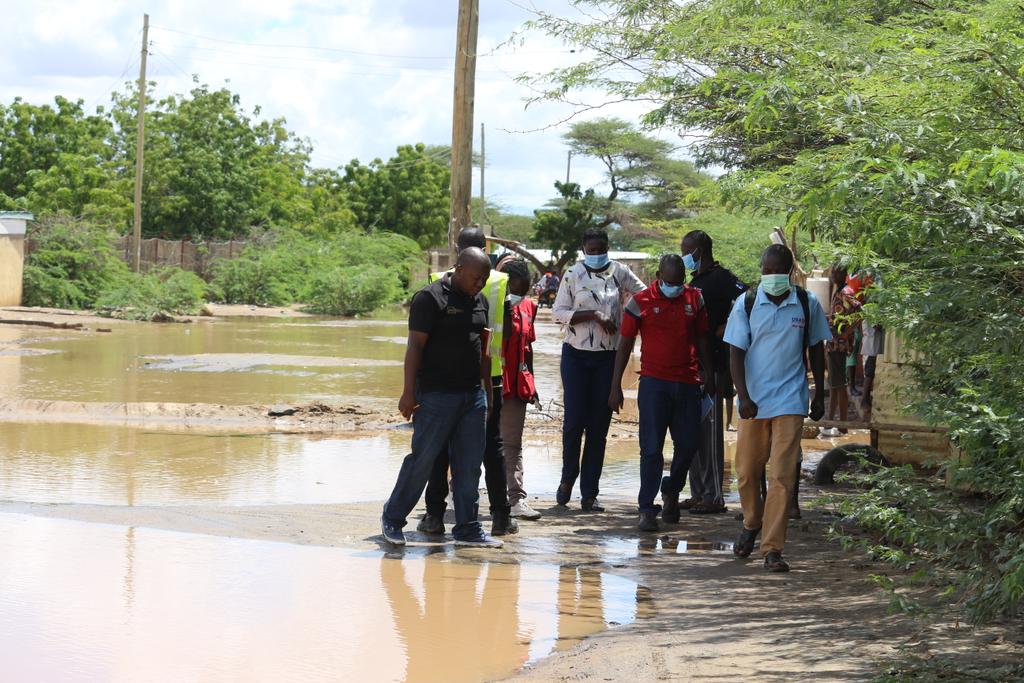 TCG_MOITPW's tweet photo. @TCG_MOITPW took part in the assessment of impact of the ongoing rains in Lodwar town and its environments. @TurkanaCountyKE is devoted to managing damages and risks that come with the rains. Stay safe. https://t.co/PUdNh7kgyd