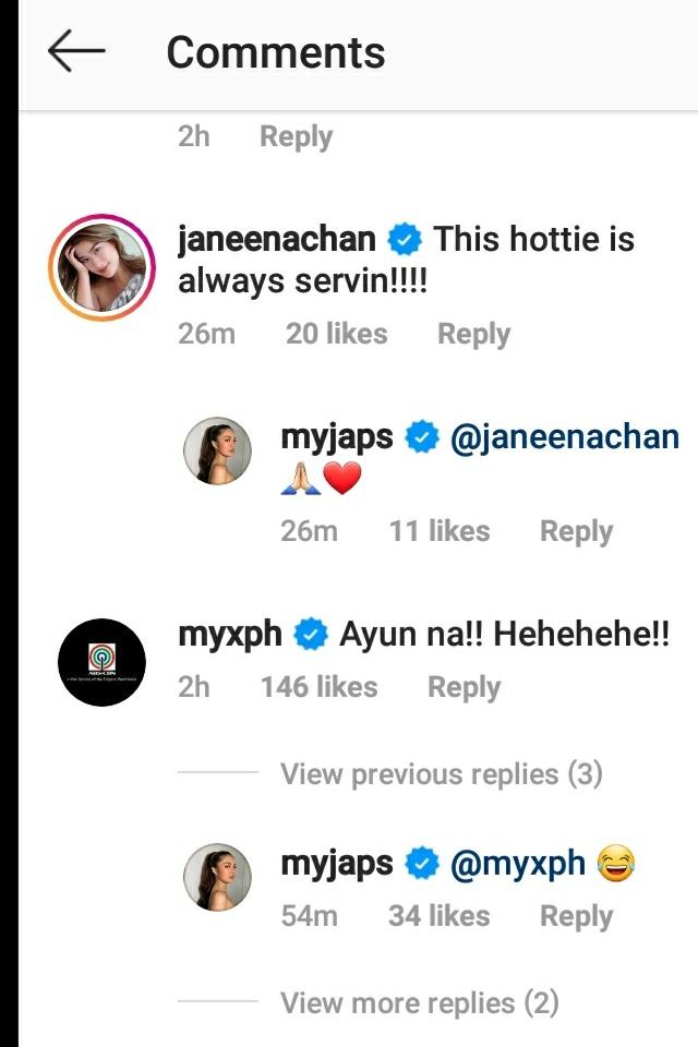 graceygraceme3's tweet photo. Natawa ka din @myjaps noh 😂😂😍😍 #Jona#Marika #myx#janeenachan #VjAi #BetterTikTokChallenge
#BetterDanceChallenge https://t.co/qjr21BPPOI