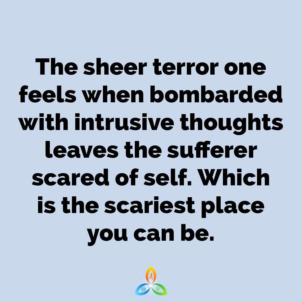 REALrunryan's tweet photo. Intrusive Thoughts
.
They usually come in waves and typically are unwanted Sexual, Religious, or Viloent in nature. But they can also come in Health, Situational, and Relational.
.
These thoughts can make us feel so weighed down that we feel as though we are suffocating in l… https://t.co/bb6ekqu4f8