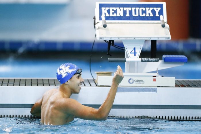 SwimmingWorld's tweet photo. How Kentucky Men's Swimming Put Together Best Season With Five NCAA Qualifiers - https://t.co/XdVTGted43 @UKSwimDive https://t.co/ig8cUEPDeB