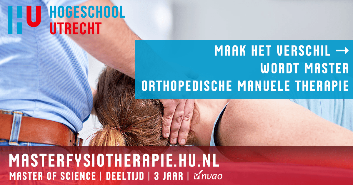 Wil jij voor je #studiekeuze meer weten over onze #HU #master #HUmasterOMT? Kom naar een online open avond op woensdag 20 mei of dinsdag 2 juni! Info volgt via: hu.nl/deeltijd-oplei…. 
#fysio #fysiotherapeut #ManueleTherapie