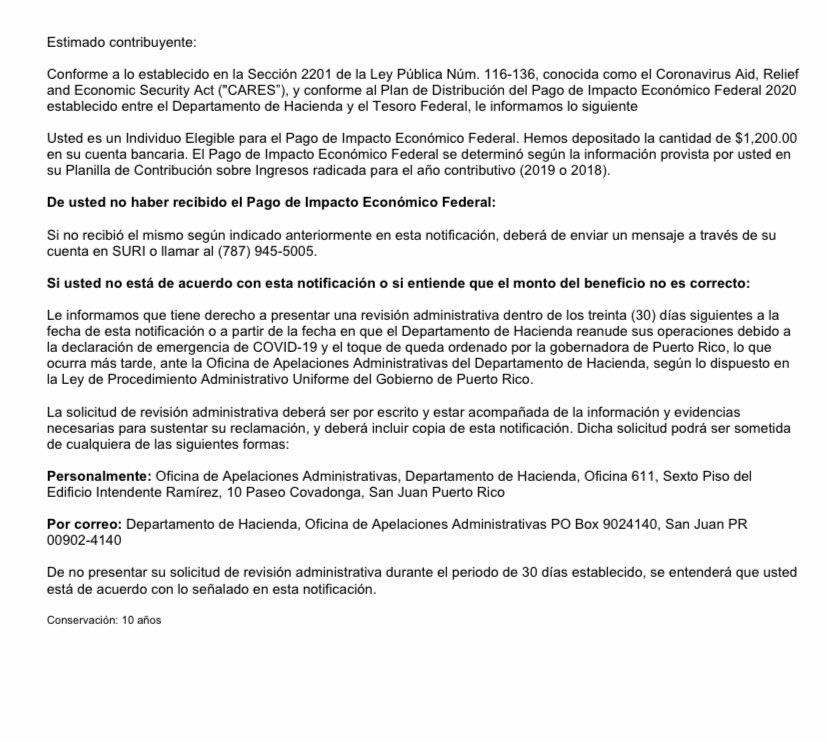 LorianisL's tweet photo. @SecHacienda Seguimos esperando respuestas. Porqué si no tenemos nuestras cuentas de banco registradas en la mañana de hoy recibimos este mensaje que nos dice que ya nos pagaron? Aclárenos esto, se lo pedimos Hay mucha incertidumbre y ansiedad por esto @ZugeyLamela @jayfonsecapr https://t.co/OxuwbGRr2u